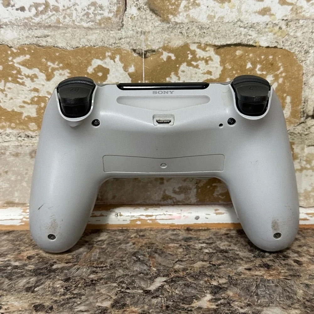 Sony DualShock 4 Controller PS4 One Size Silver Good Wireless Bluetooth